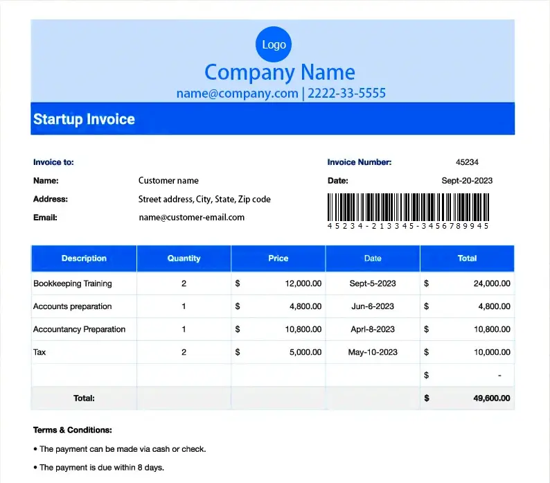 Report systems supported by 1D Barcode VCL Components