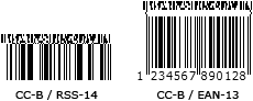 EAN.UCC composite barcode symbol (CC-B)